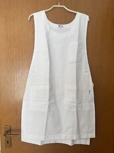 Medizinischer Kittel Schürze Clinic Dress * Damen Berufskleidung * weiß - Bild 1 von 5