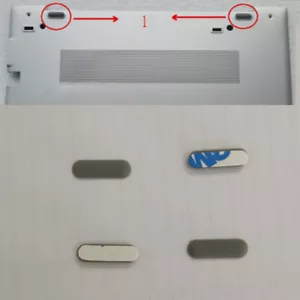 Anti-Rutsch Laptop Gummi Füße Pads für HP 840G5 G6 745 G5 G6 830 735 G5 G6 - Bild 1 von 3