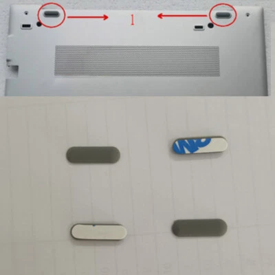 Anti-Slip Laptop Rubber Feet Pads For HP 840G5 G6 745 G5 G6 830 735 G5 G6 - Image 1 of 3