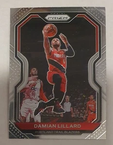 Tarjeta coleccionable Damian Lillard Portland Trail Blazers 2020-21 Panini Prizm NBA No 173 - Imagen 1 de 2