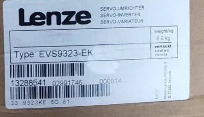 EVS9323-EK Ipcs New Sealed  Lenze Module Inverter EVS9323-EK - Image 1 of 4
