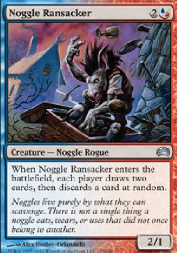 NOGGLE RANSACKER X4 4 4X Planechase 2012 MTG Magic the Gathering Cards DJMagic - Image 1 of 1