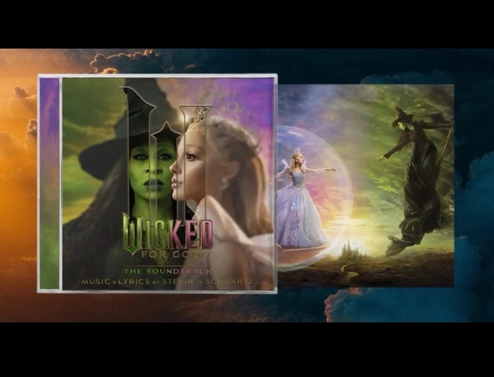 Wicked For Good – The Soundtrack CD SIGNED Republic Records IN HAND - New Sealed - Image 1 of 1