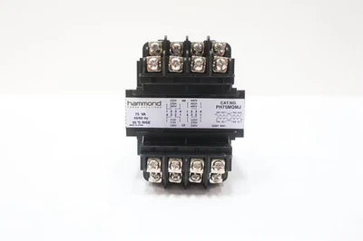 Transformador de tensão Hammond PH75MQMJ 75va 240/480v-ac 120/240v-ac - Imagem 1 de 4
