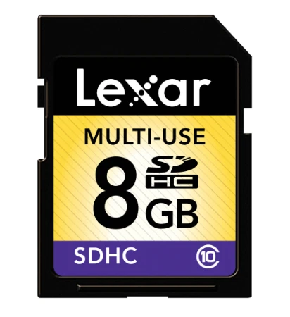 Lexar 8GB Multi-Use SDHC Memory Card - Image 1 of 1