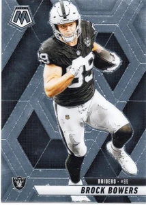 Brock Bowers 2025 Panini Mosaic BASE #5 LAS VEGAS RAIDERS - Picture 1 of 2