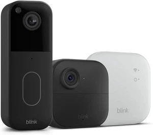 Blink Video Doorbell + 1 Outdoor 4 XR Smart Security Camera + Sync Module XR - Picture 1 of 11