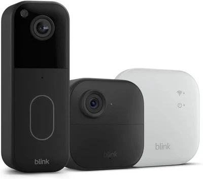Blink Video Doorbell + 1 Outdoor 4 XR Smart Security Camera + Sync Module XR - Image 1 of 4