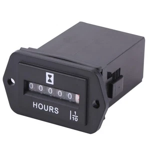 Engine Hour Meter 10-70Hz 1-8g ABS Hour Gauge For Car - Picture 1 of 7