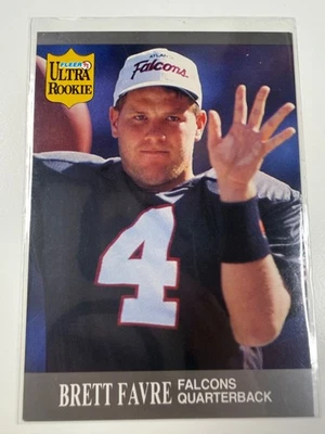 Fleer Ultra 1991 actualización - Brett Favre #U-1 (RC) Foto 1 de 2