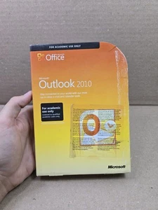 Genuine Microsoft Office 2010 Outlook Academic w/ Product Key Unknow If Good - Picture 1 of 6