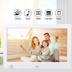6.8in Digital Photo Frame 1080P HD Motion Sensor Electronic Photo Frame With NEW - Afbeelding 1 van 18