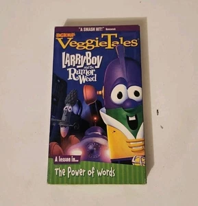 VeggieTales Larry-Boy And The Rumor Weed VHS Works - Picture 1 of 5