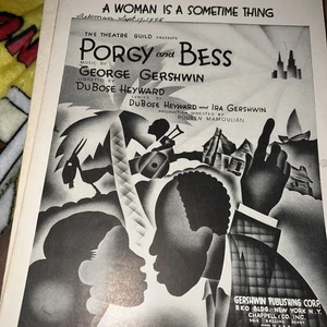 Vintage Noten Bess You Is My Woman 1935 von George Gershwin Porgy und Bess - Bild 1 von 4