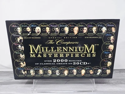 The Composers Millennium Masterpieces Classical 30 CD Box Set Complete  - Image 1 of 4