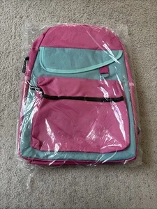 Pink And Aqua backpack - Picture 1 of 2