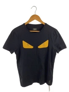 CAMISETA FENDI 20SS BOLSO BUGS 48 ALGODÓN Negra FY0722 94T Usada - Imagen 1 de 6