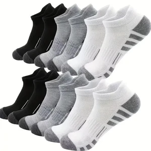 5 Pairs Comfortable Running Socks Lightweight Low Cut Socks Sports Socks - Picture 1 of 11