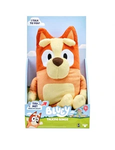 Bluey Bingo 30cm Talking Sounds Plush Collectable Character Cuddly Jumbo Soft - Picture 1 of 4