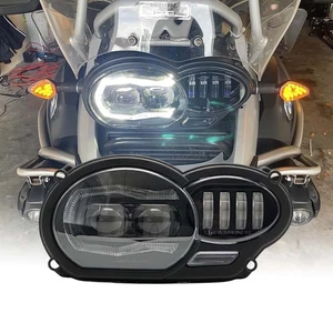 LED Front Headlight DRL For BMW K25 R1200GS Adventure 2008-2013 Headlamp - Picture 1 of 9