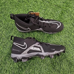 Nike Alpha Menace 3 Shark Football Stollen schwarz grau weiß CV0582-010 Herren 9 - Bild 1 von 9