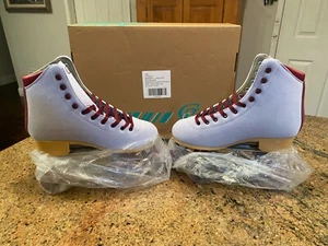 Roller Derby Candi Girl Carlin Artistic Blue-Burgundy Womens Roller Skates W 10 - Picture 1 of 8