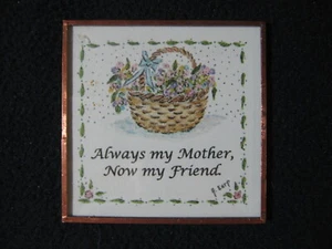 Always My Mother Now My Friend Refrigerator Magnet - Includes Shipping! - Picture 1 of 3