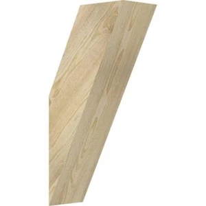 Ekena Millwork Knee Brace 6"W x 12"D x 24"H Traditional Rough Sawn Douglas Fir - Picture 1 of 10