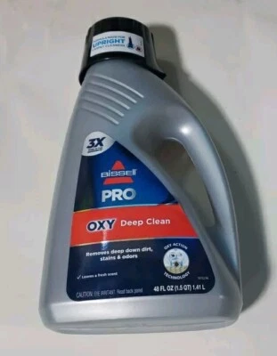 Bissell Pro Carpet Cleaner Shampoo 3x Oxy Deep Clean 48 Oz - Image 1 of 2
