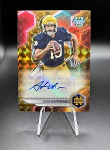 2023 Bowman's Best University 2023 Autograph Gold Geometric Refractor 04/50 Auto - Picture 1 of 2