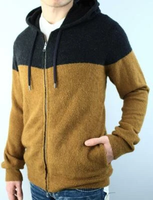 Cárdigan con capucha Armani Exchange A|X para hombre cremallera completa suéter en contraste nuevo con etiquetas Foto 1 de 2