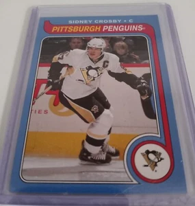 2008-09 O-Pee-Chee 1979-80 Retro SIDNEY CROSBY #18 Pittsburgh Penguins NHL - Picture 1 of 4