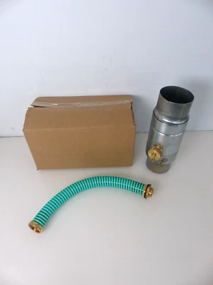 Zinc rain collector rain water collector water collector 0 mm gutter 76 mm new #l - Image 1 of 3