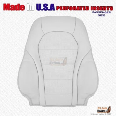 Серый перфорированный кожаный чехол для пассажирского Mercedes Benz C350e 2016 2017 2018 годов выпуска - Изображение 1 из 4