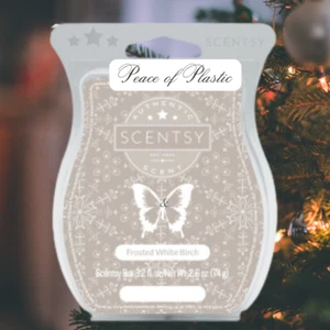 Scentsy NEU mattiert weiß Birke Wachsstab 3,2 Unzen - Bild 1 von 2