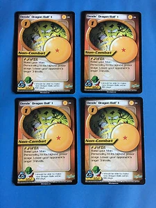 X4 DRAGON BALL Z DENDE'S DRAGON BALL #1 CARD CCG TRADING CARD DBZ FREE SHIPPING! - Picture 1 of 2