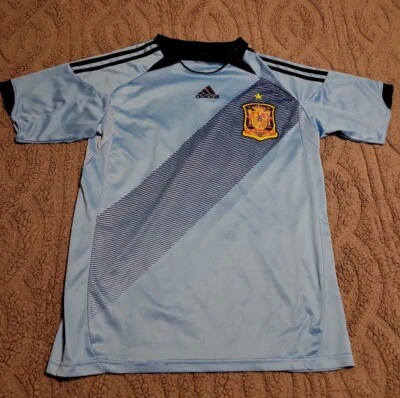 ADIDAS SPAIN SPANISH NATIONAL EURO CUP TEAM 2012/2013 M FOOTBALL SHIRT JERSEY - Image 1 of 4