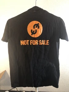 Not For Sale Shirt Black orange Medium - Picture 1 of 3
