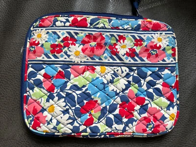 Vera Bradley Tablet iPad Zíper Floral Cassidy Summer Cottage Lizzy - Imagem 1 de 4
