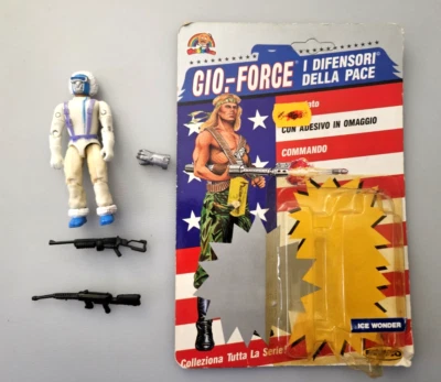 Remco American Defense US Forces YETI / Tarjeta italiana sin perforar 1986 / SUELTA Foto 1 de 4