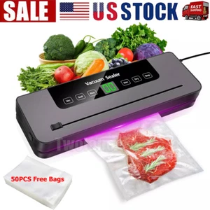 Commercial Vacuum Sealer Machine Seal a Meal Food Saver System With 50 Free Bags - Picture 1 of 16