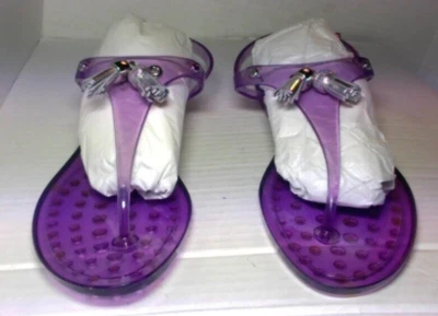 Tod's Purple Jelly Sandals Women's Size 4M - Image 1 of 4