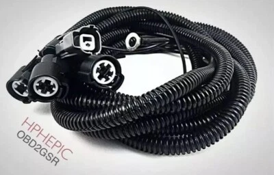 Paquete de arnés de cableado subcables Honda Acura Swap OBD2 DOHC VTEC GSR B18C1  Foto 1 de 4