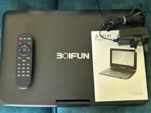 BOIFUN BFN-141 portable DVD Player with 14.1'' HD Swivel Screen, 6 Hrs Battery - Picture 1 of 10