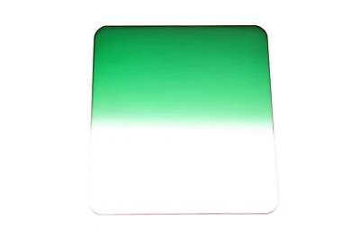 P Size 85mm Dark Green Graduated Filter Resin CR39 filter GE2 filter - Image 1 of 2