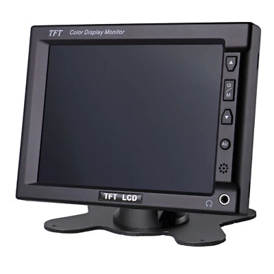 5,6 Zoll TFT Monitor für Auto Kopfstütze KFZ CM56 Display 12V mini LCD 4:3 5.6'' - Bild 1 von 4