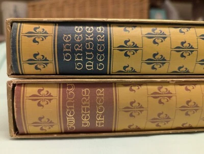 Three Musketeers and Twenty Years After - Dumas - Heritage Press w/ 1 Sandglass - Изображение 1 из 4