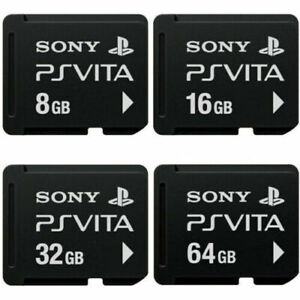 1xSony PS Vita Memory Card Official Playstation 64GB,32GB,16GB,8GB,4GB USED TEST