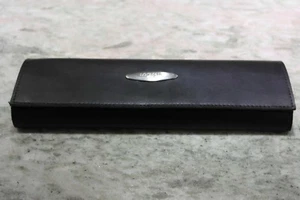 Locman watch box leather black booklet warranty blank - Bild 1 von 3
