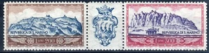 1958 San Marino posta aerea Trittico MNH - Imagen 1 de 1